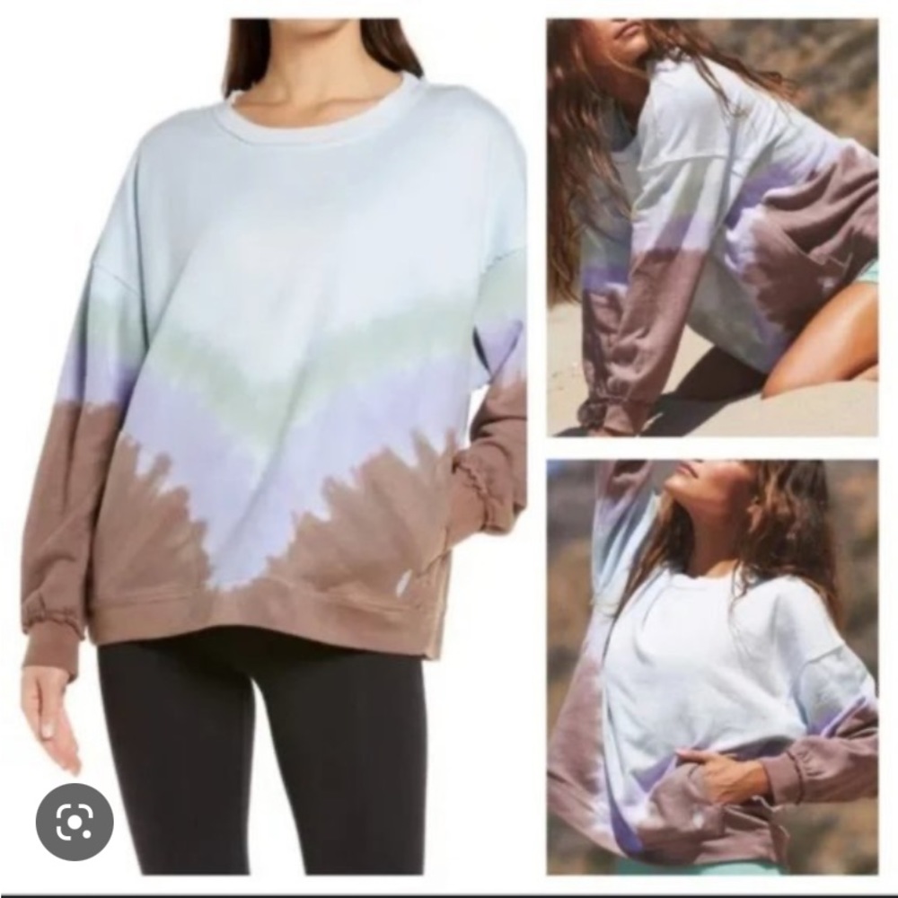NWT Free People Movement Metti-Crew Sweatshirt